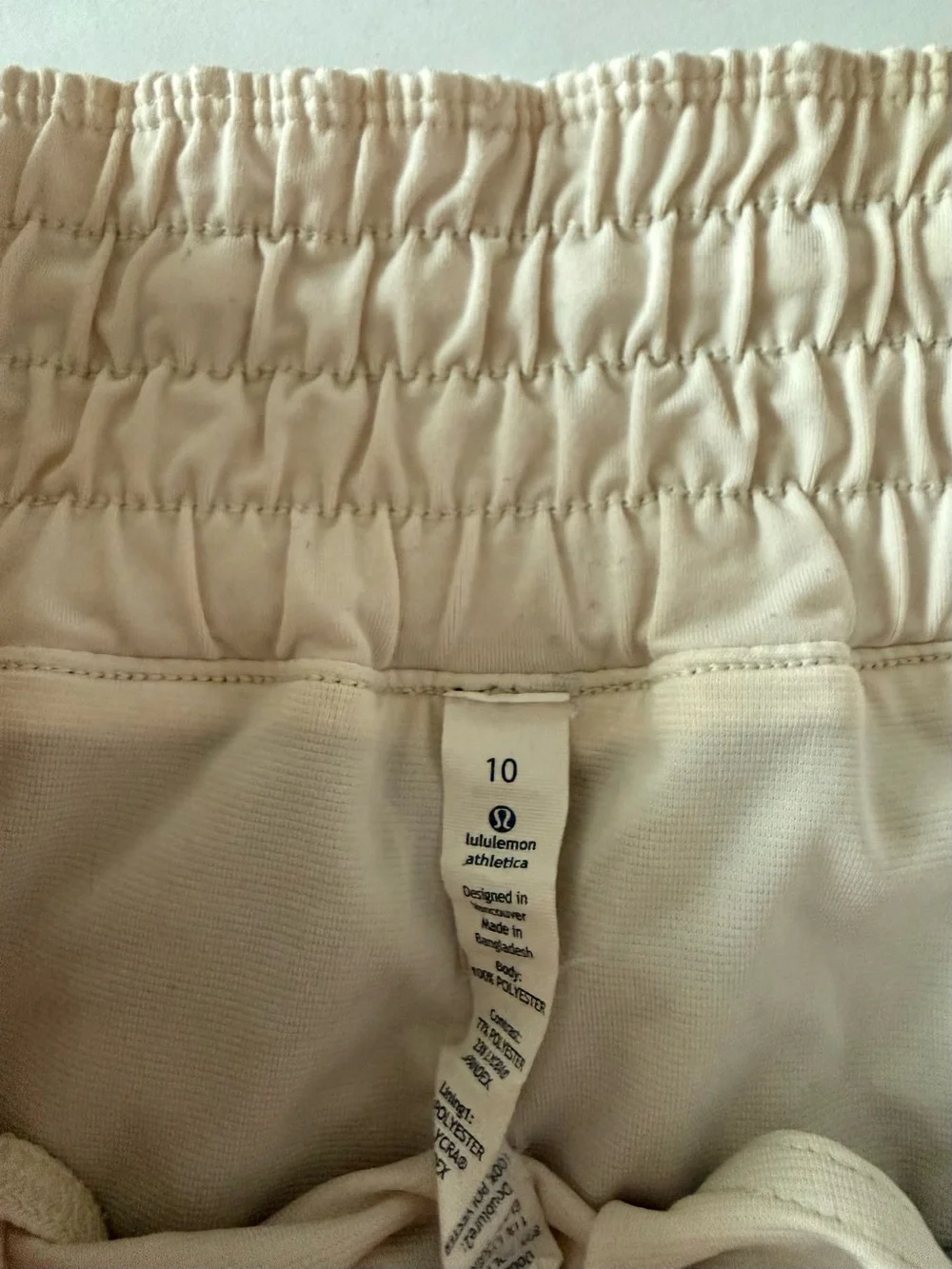lululemon athletica Black & Cream Floral Athletic Shorts